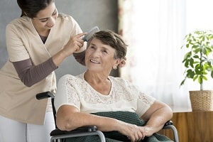 Woman in Assisted Living